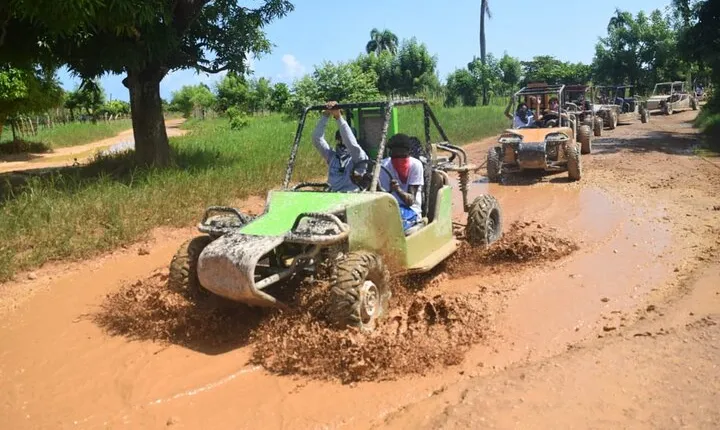 Playa El Valle Adrenaline Adventure on Buggy from Samana