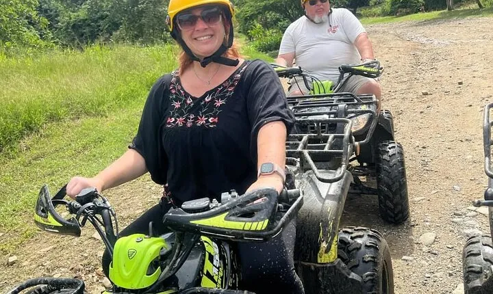 ATV Tour in Roatan with Beach Break