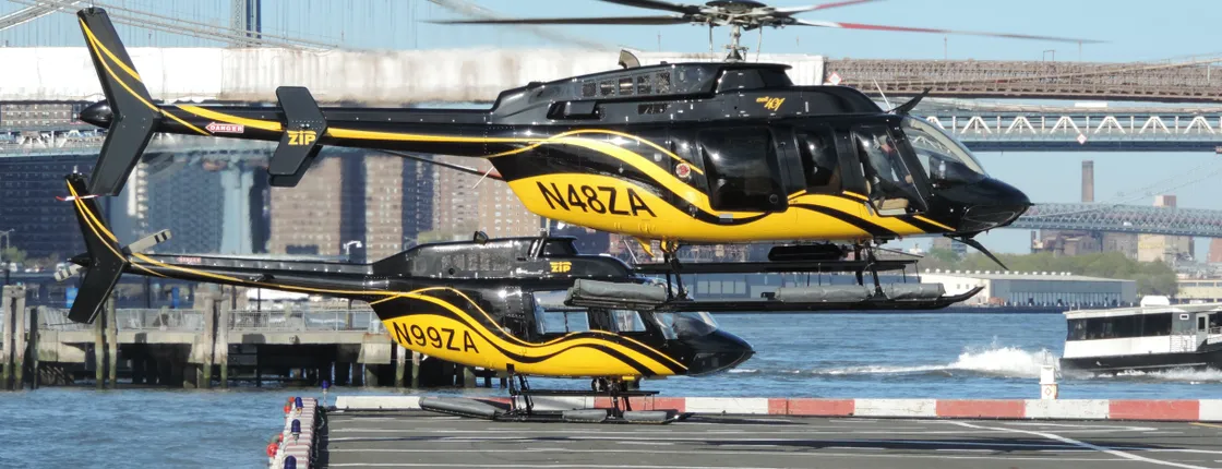 Big City helicopter tour