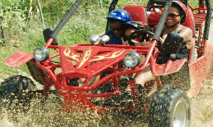 Best Deal Dune Buggies in Punta Cana (Swim In A Real Cave!) Family 4 Pax
