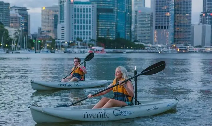 Brisbane City Twilight Kayak