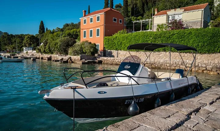 Dubrovnik:Blue cave and sandy beach Sunj with a private speedboat