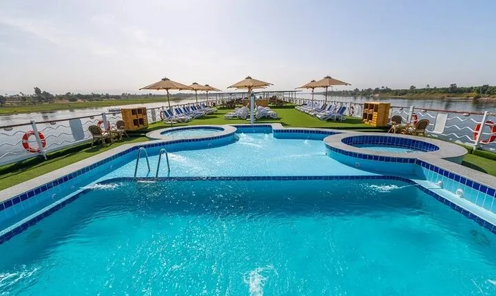 Enjoy 4 Days Nile Cruise Luxor, Aswan, Abu Simbel with Train Tickets from Cairo