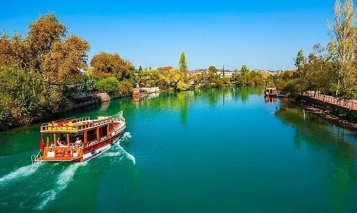 Manavgat Boat, Bazaar & Waterfall Tour with Transfer from Alanya