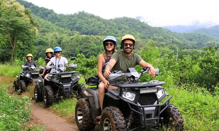 Chiang Mai Adventure ATV Secret Waterfall and Bamboo Rafting