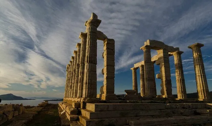 Private Tour Athens Riviera Sounio Temple Poseidon with Swimming