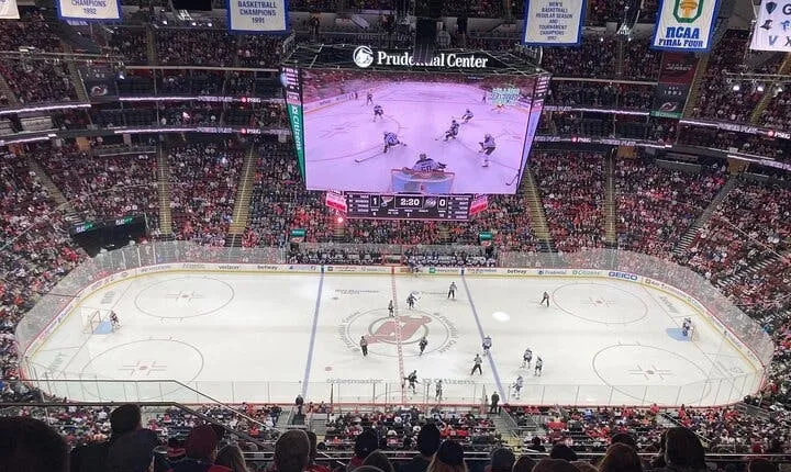 New Jersey Devils Ice Hockey Game at Prudential Center