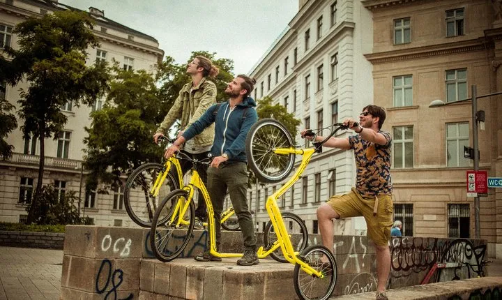 Kick-Bike Small-Group Tour Through Vienna with Locals