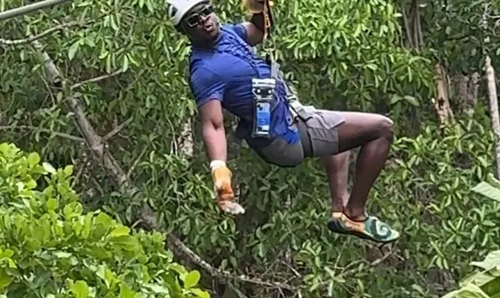 Ziplining and Dunn's River falls Combo from Montego Bay.