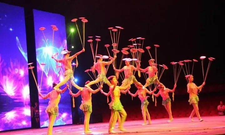 Chaoyang Acrobatic show plus Dim Sum Dinner Experience in Beijing