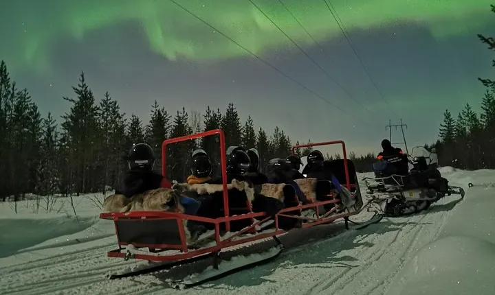 Northern Lights Sledge Ride