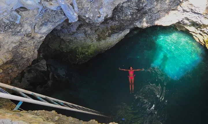 Private Blue Hole Mineral Spring Tour From Montego Bay