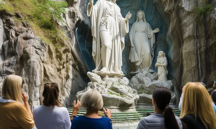 Lourdes, Guided Walking Tour in the Sanctuary