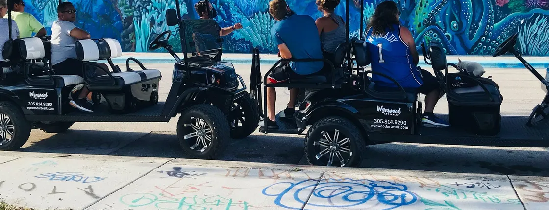 Wynwood graffiti golf cart tour