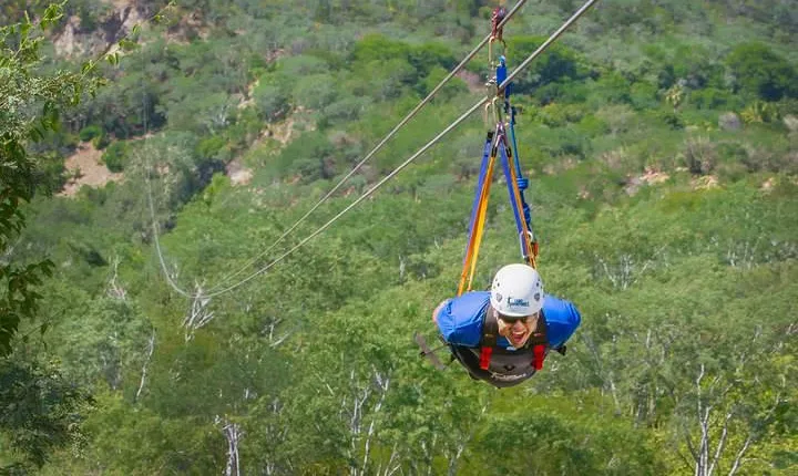 Outdoor Ziplining and UTV Adventure from Los Cabos