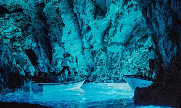 Private Blue cave, Mamma Mia and Hvar, 5 islands tour from Trogir