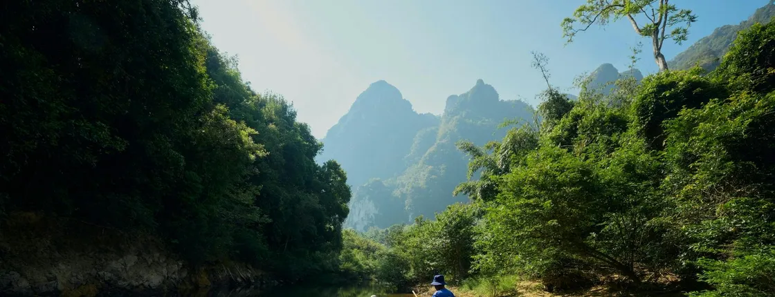 Full-day Khao Sok tour with elephant sanctuary and bamboo rafting