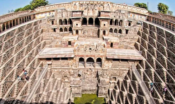 Abhaneri Chand Baori Stepwell One Day Trip from Jaipur