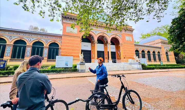 Madrid Bike Tour with Churros and Wine, Ham, and Cheese Upgrade