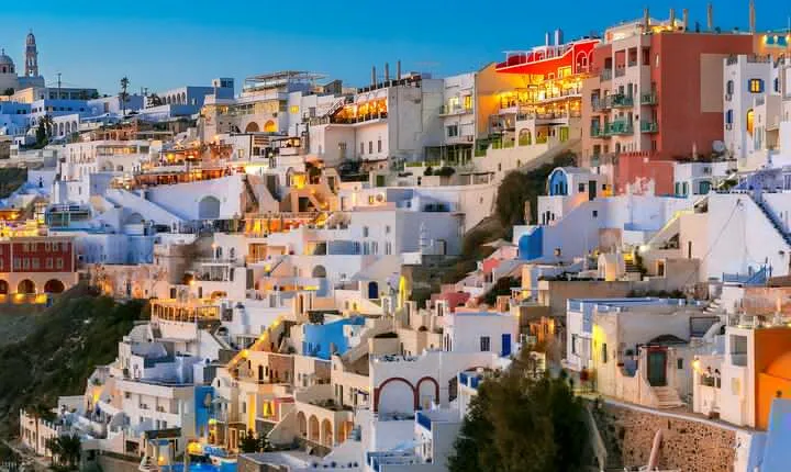 Santorini-Traditional Villages Private up to 4 People