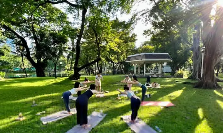 Yoga in the Park Thailand 