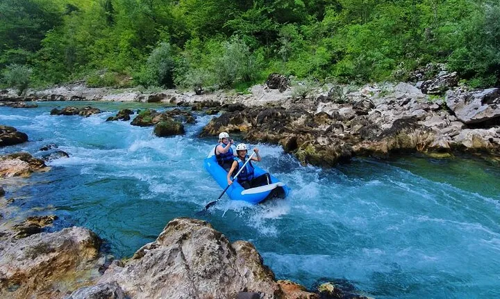 Canoeing Neretva river