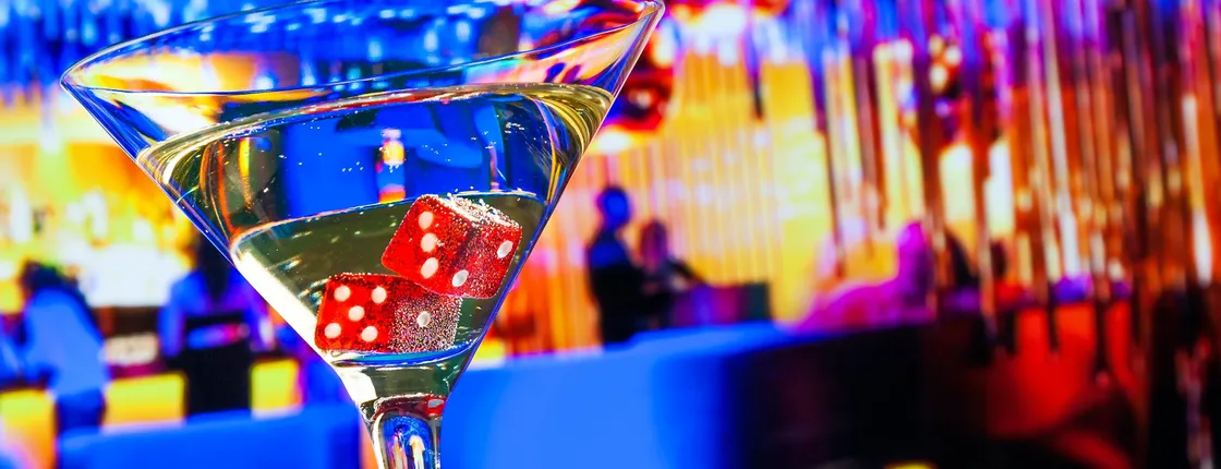 Friday night bar crawl by party bus in Las Vegas