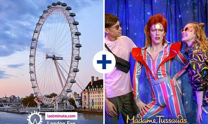 Combo Ticket: London Eye & Madame Tussauds