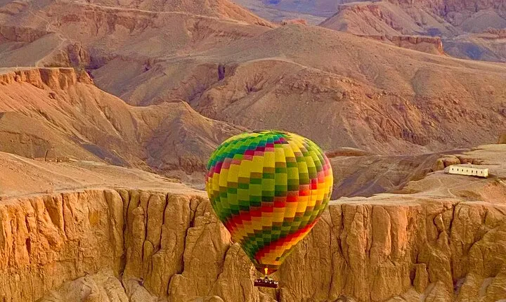 Adventure Hot Air Balloon Tour Over Luxor and Nile River Valley