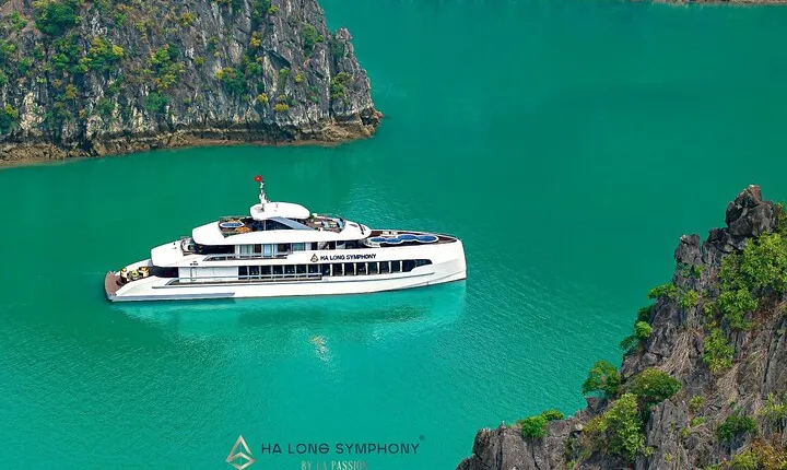 Symphony Cruise- Luxury Day Trip From Hanoi With Express Transfer