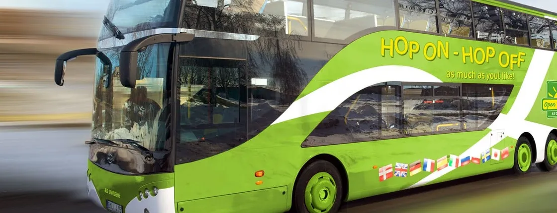 24-Hours Hop On-Hop Off Sightseeing Bus Ticket in Stockholm