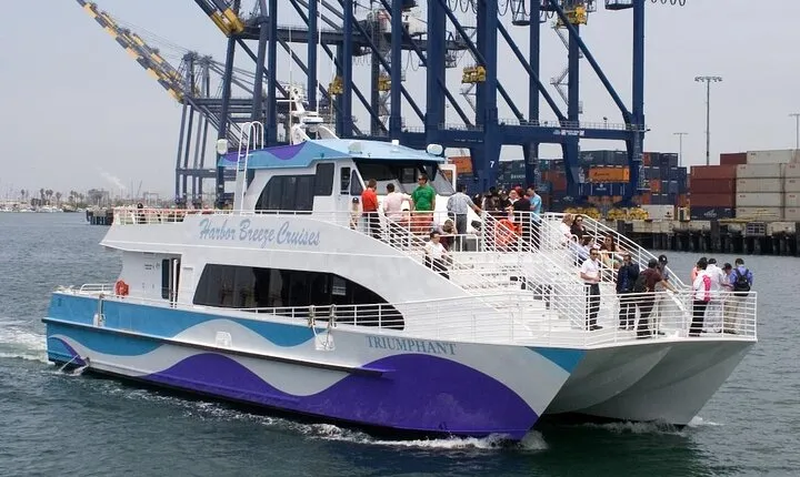 West Harbor LA 45-Minute Narrated Harbor Cruise of San Pedro