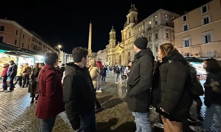 Sunset Rome City Tour with Trevi Fountain Pantheon Navona Square