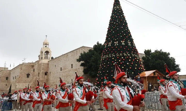 2024 Israel Christmas Holy Land Tour - Bethlehem Midnight Mass