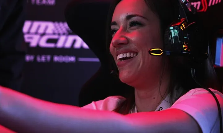 Car racing simulator at the Barcelona Casino