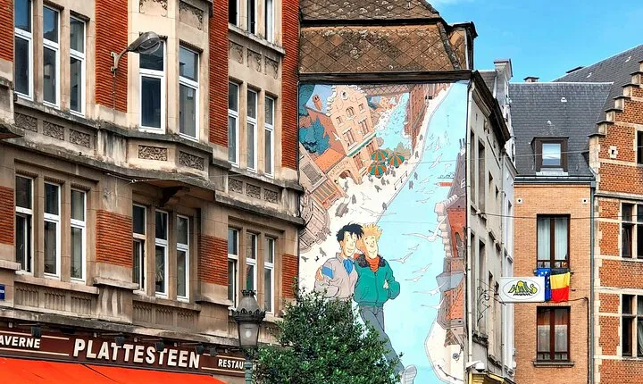 Self-Guided Walking Tour Along Brussels Comic Book Route