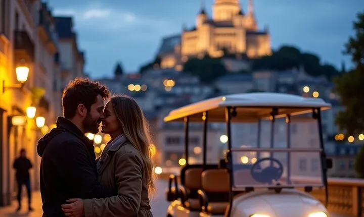 Paris by Night 2 Hour Private Golf Cart Tour