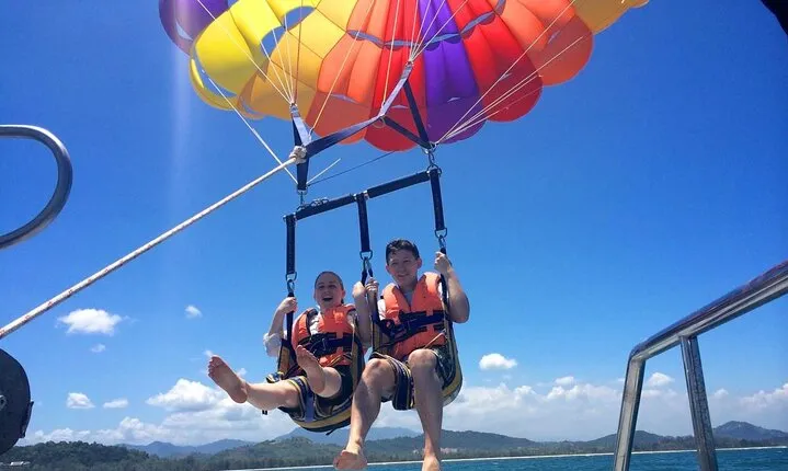 Private Parasailing & Shopping in Montego Bay