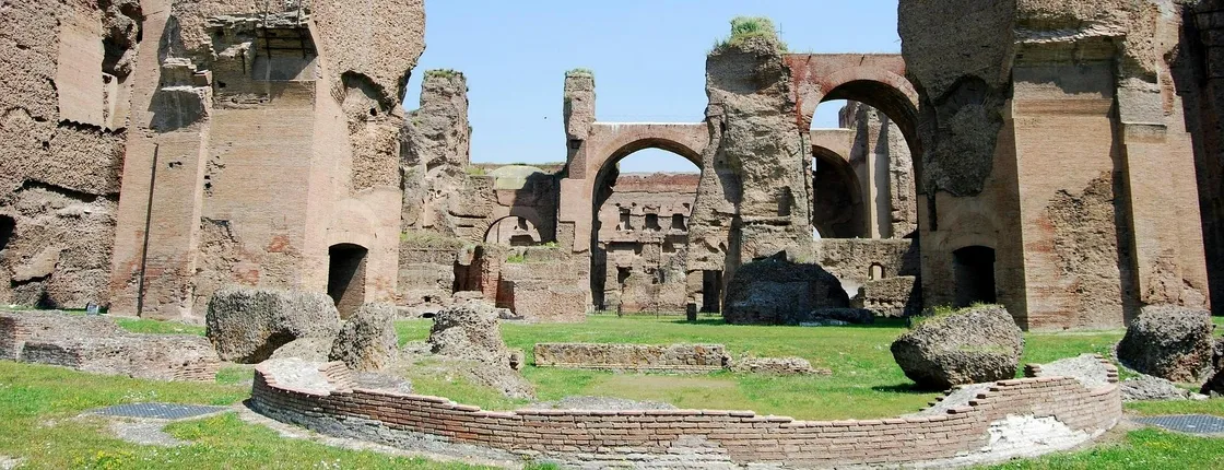 Ticket to Ancient Baths of Caracalla with an audio guide