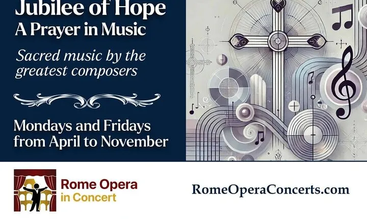 Rome - JUBILEE OF HOPE: A PRAYER IN MUSIC (Concert + Aperitif)