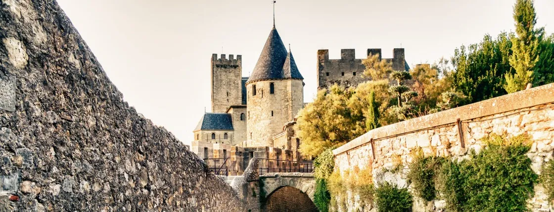 Tickets for the Château Comtal in the fortified city of Carcassonne