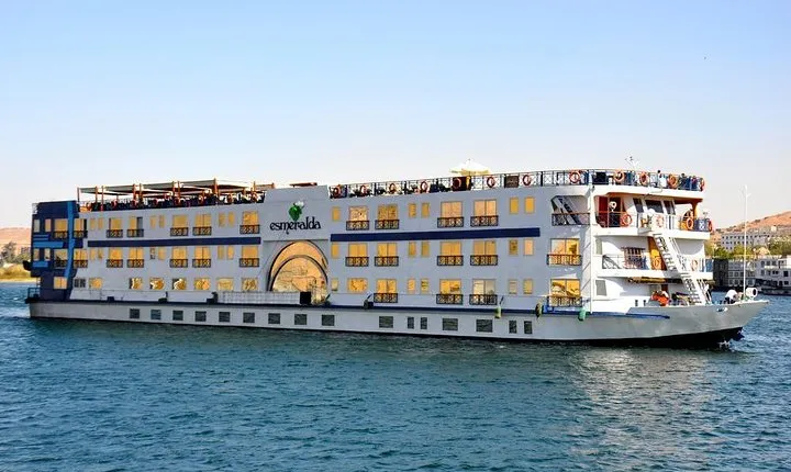 Enjoy 4 Days Nile Cruise luxor.Aswan.abu simbel with Train Tickets from Cairo