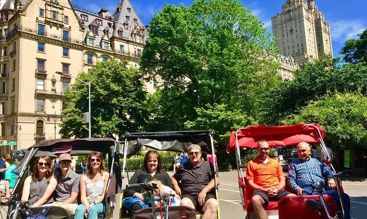 Central Park Private Pedicab Tour for 1 Hour