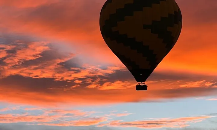 Sunset Desert Hot Air Balloon Ride Phoenix