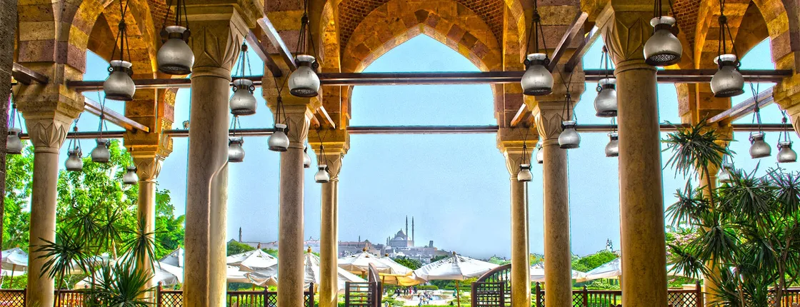 Evening tour of Alazhar Park with dinner