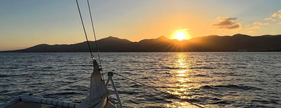 Lanzarote Sunset Dolphin Spotting Catamaran Cruise