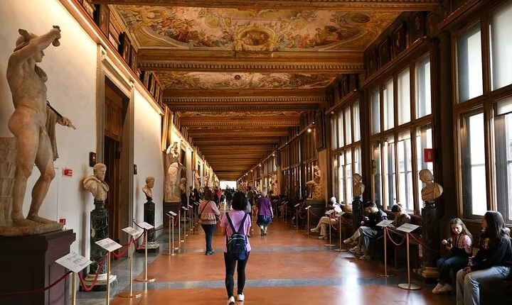 Uffizi Gallery, Pitti Palace & Boboli Garden Entry Ticket