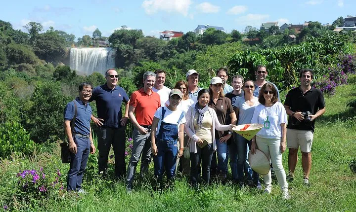 Dalat's countryside|Coffee Plantations Tour beyond Elephant falls