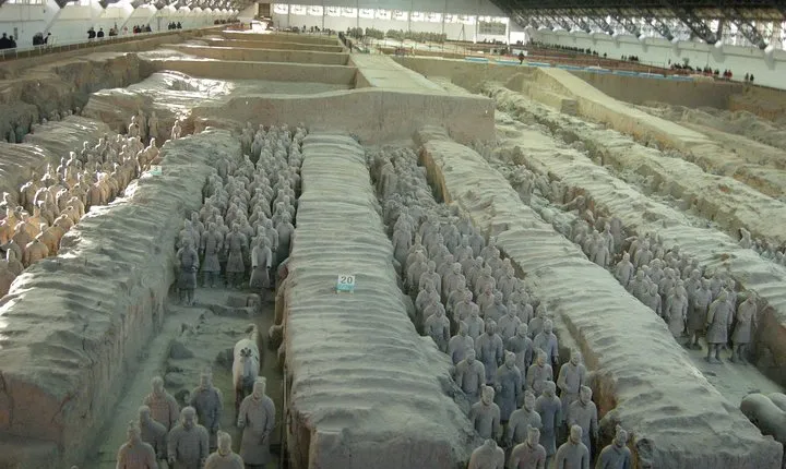 1-Day Xi'an Terracotta Warriors,Wild Goose Pagoda and Banpo Village Museum Tour