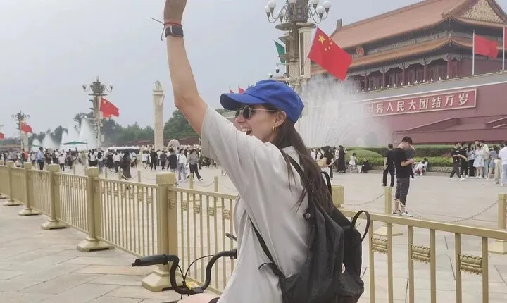 Beijing Bike Forbidden City Tiananmen Square Group Tour 2 Hours
